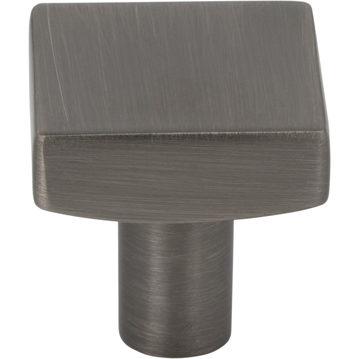 Jeffrey Alexander Dominique 1-1/8" Length Square Knob