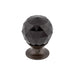 Top Knobs Black Crystal 1 1/8" Diameter Round Knob