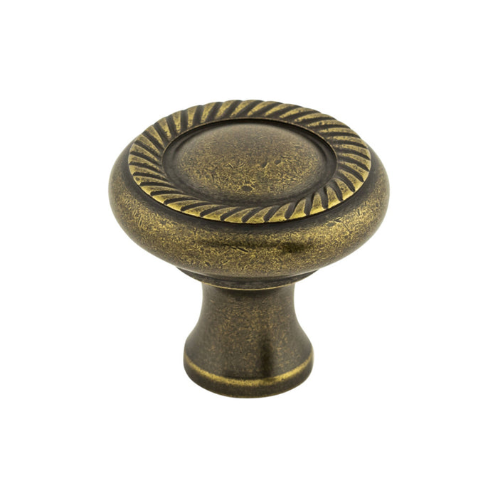 Top Knobs Swirl Cut 1 1/4" Diameter Round Knob