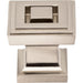 Jeffrey Alexander Delmar 1" Length Square Knob