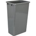 Hardware Resources Grey 50 Quart Plastic Waste Container