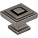 Jeffrey Alexander Delmar 1-1/4" Length Square Knob