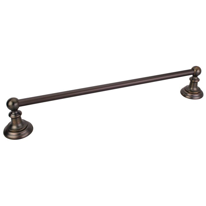 Fairview Brushed Oil Rubbed Bronze Single Towel Bar - Retail Packaged