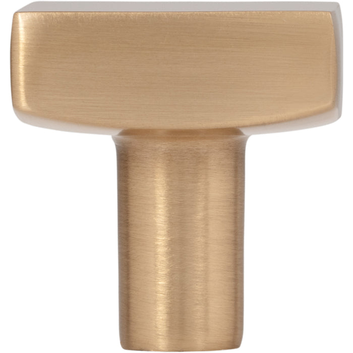 Jeffrey Alexander Dominique 1-1/8" Length Square Knob