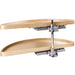 Hardware Resources 38" Wood Half-Moon Lazy Susan