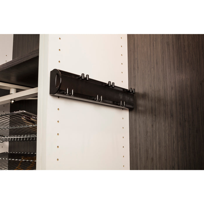 Hardware Resources Satin Nickel 14" Belt Rack