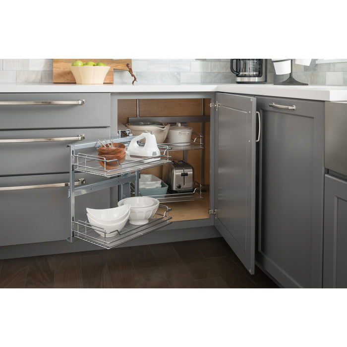 Hardware Resources Blind Corner Soft-close Sliding Door Organizer