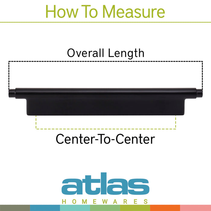 Atlas Kayden 7 9/16" Center to Center Bar Pull