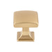 Top Knobs Contour 1 1/8" Length Square Knob