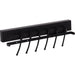 Hardware Resources Matte Black 12" Tie Rack