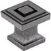 Jeffrey Alexander Delmar 1" Length Square Knob