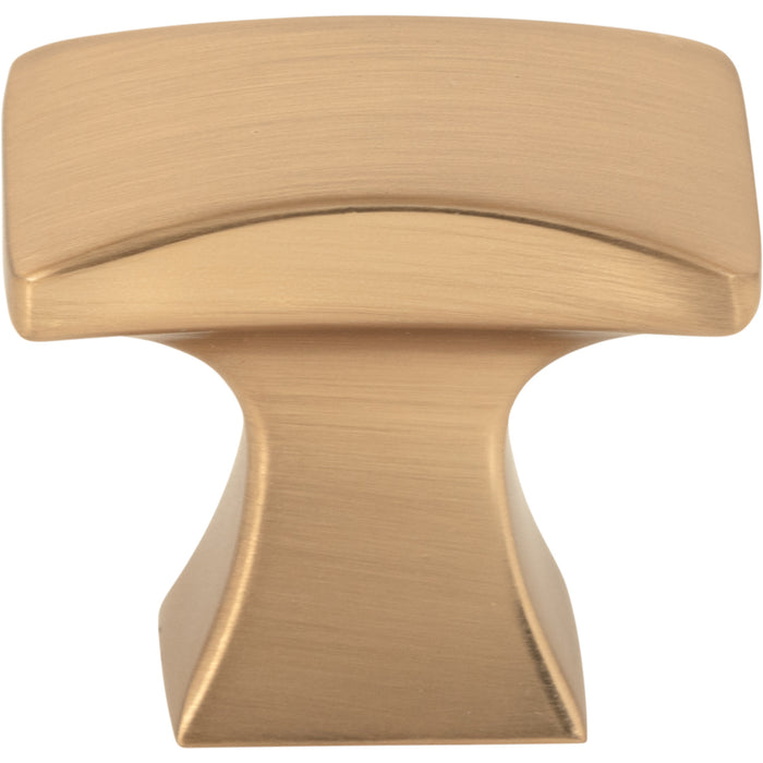 Jeffrey Alexander Philip 1-1/4" Length Rectangle Knob
