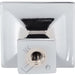 Jeffrey Alexander Roman 1-1/4" Length Square Knob