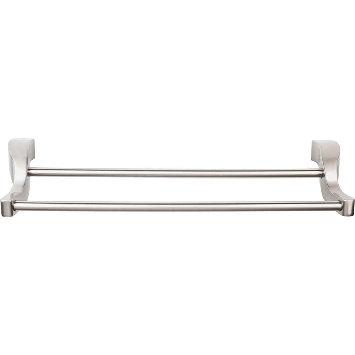 Top Knobs Aqua Double 19 1/4" Wall Mounted  Towel Bar