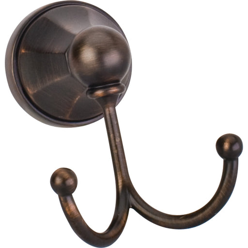 Elements Newbury Brushed Oil Rubbed Bronze Double Robe Hook  - Contractor Packed