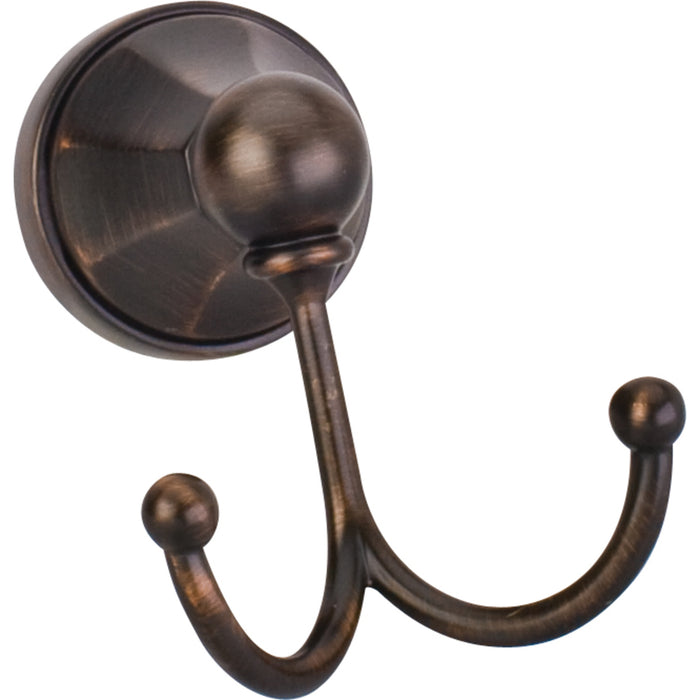Elements Newbury Brushed Oil Rubbed Bronze Double Robe Hook  - Contractor Packed