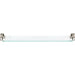 Atlas Sutton Place Bath Glass Shelf 24 Inches Polished Nickel