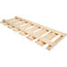 Hardware Resources 30" Wooden Stemware Rack