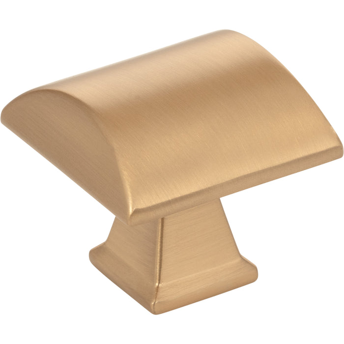 Jeffrey Alexander Roman 1-1/4" Length Square Knob