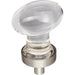 Jeffrey Alexander Harlow 1-1/4" Length Oval Knob