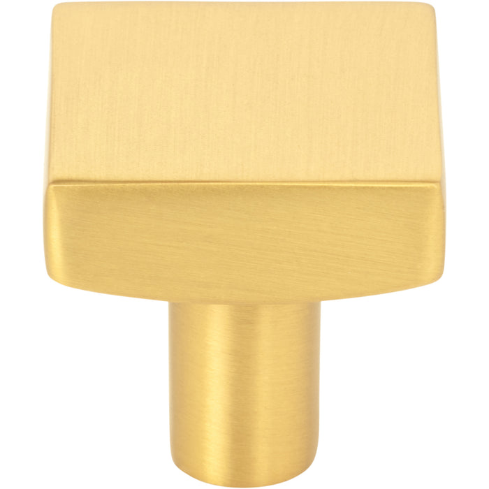 Jeffrey Alexander Dominique 1-1/8" Length Square Knob