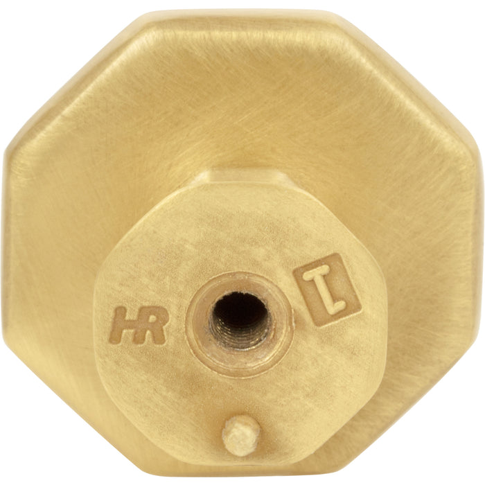 Jeffrey Alexander Wheeler 1-1/4" Length Geometric Knob