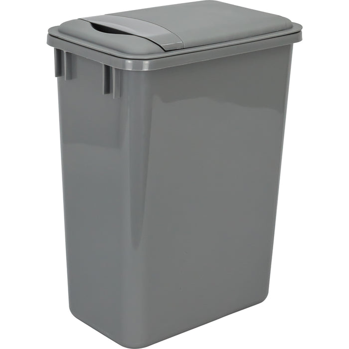 Hardware Resources Grey 35 Quart Plastic Waste Container Lid