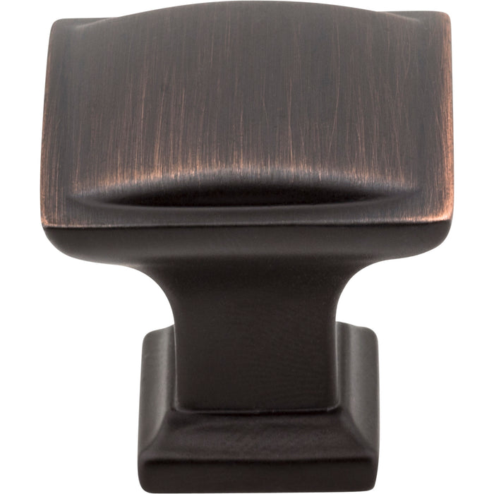 Jeffrey Alexander Annadale 1-1/4" Length Square Knob