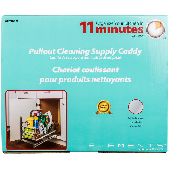 Hardware Resources Cleaning Supply Caddy Pullout