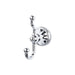 Top Knobs TOP BATH (R) Hudson Bath 4 3/4" Wall Bath Hooks