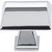 Jeffrey Alexander Roman 1-1/4" Length Square Knob