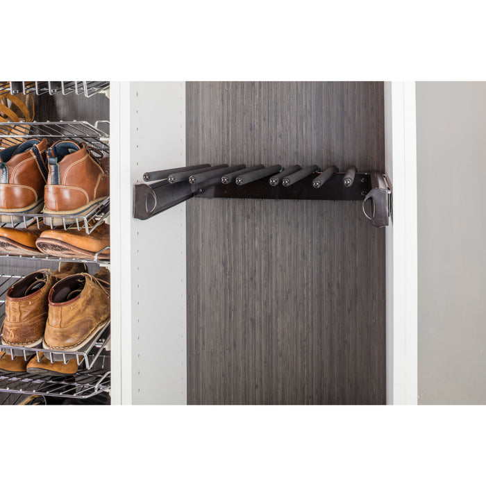 Hardware Resources Dark Bronze 30" Wide Pant Rack