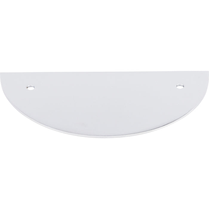 Top Knobs Half Circle 3 1/2" Center to Center Pull Backplate