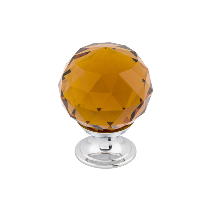 Top Knobs Wine Crystal 1 3/8" Diameter Round Knob