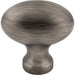 Jeffrey Alexander Lyon 1-9/16" Length Oval Knob