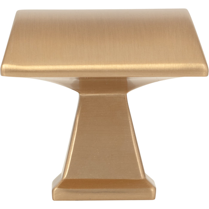 Jeffrey Alexander Roman 1-1/4" Length Square Knob