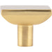 Elements Walker 1 1-5/8" Length Square Knob