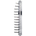 Hardware Resources Polished Chrome 12-Hook Cascading Tie Organizer