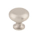 Top Knobs Flat Faced 1 1/4" Diameter Round Knob