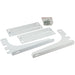 Hardware Resources White Door Mounting Kit for CAN-EBM Series