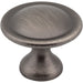 Elements Watervale 1-1/8" Diameter Mushroom Knob