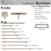 Top Knobs Burnham 1 1/4" Length Round Knob