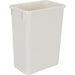 Hardware Resources Single White 35 Quart Top-Mount Trashcan Pullout for 12" Opening