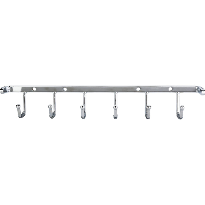 Hardware Resources Polished Chrome Screw-Mount Belt Rack