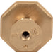 Jeffrey Alexander Wheeler 1-1/4" Length Geometric Knob