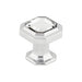 Top Knobs Crystal Emerald 1 1/8" Length Square Knob