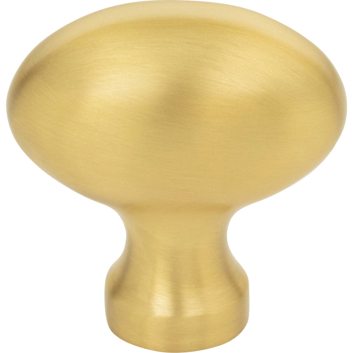 Jeffrey Alexander Lyon 1-9/16" Length Oval Knob
