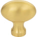 Jeffrey Alexander Lyon 1-9/16" Length Oval Knob