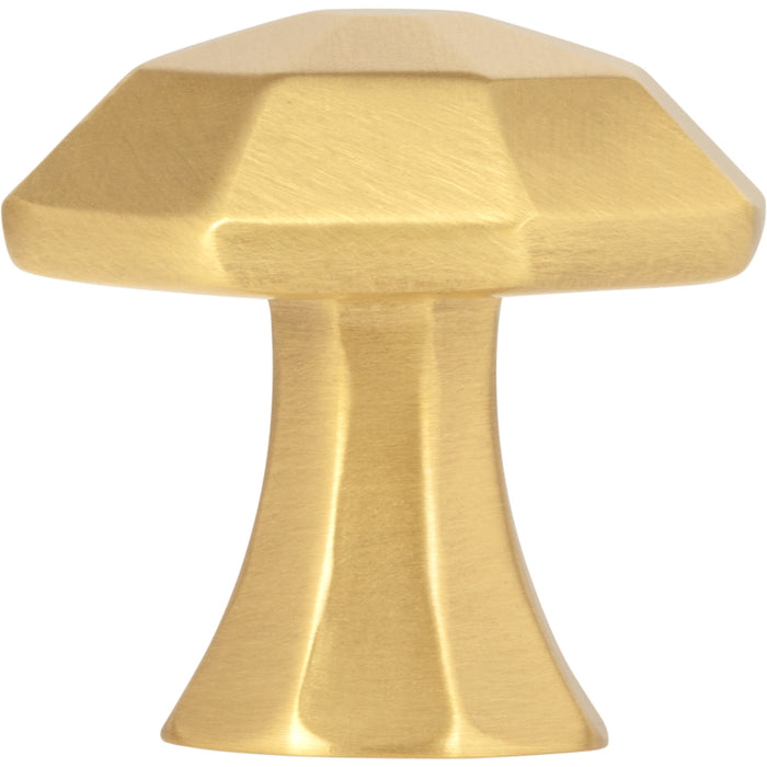 Jeffrey Alexander Wheeler 1-1/4" Length Geometric Knob