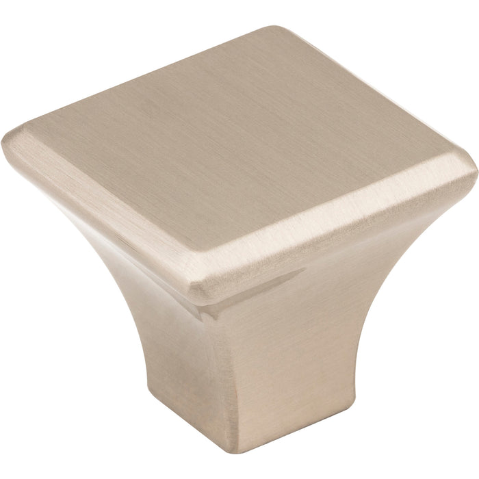 Jeffrey Alexander Marlo 1-1/8" Length Square Knob